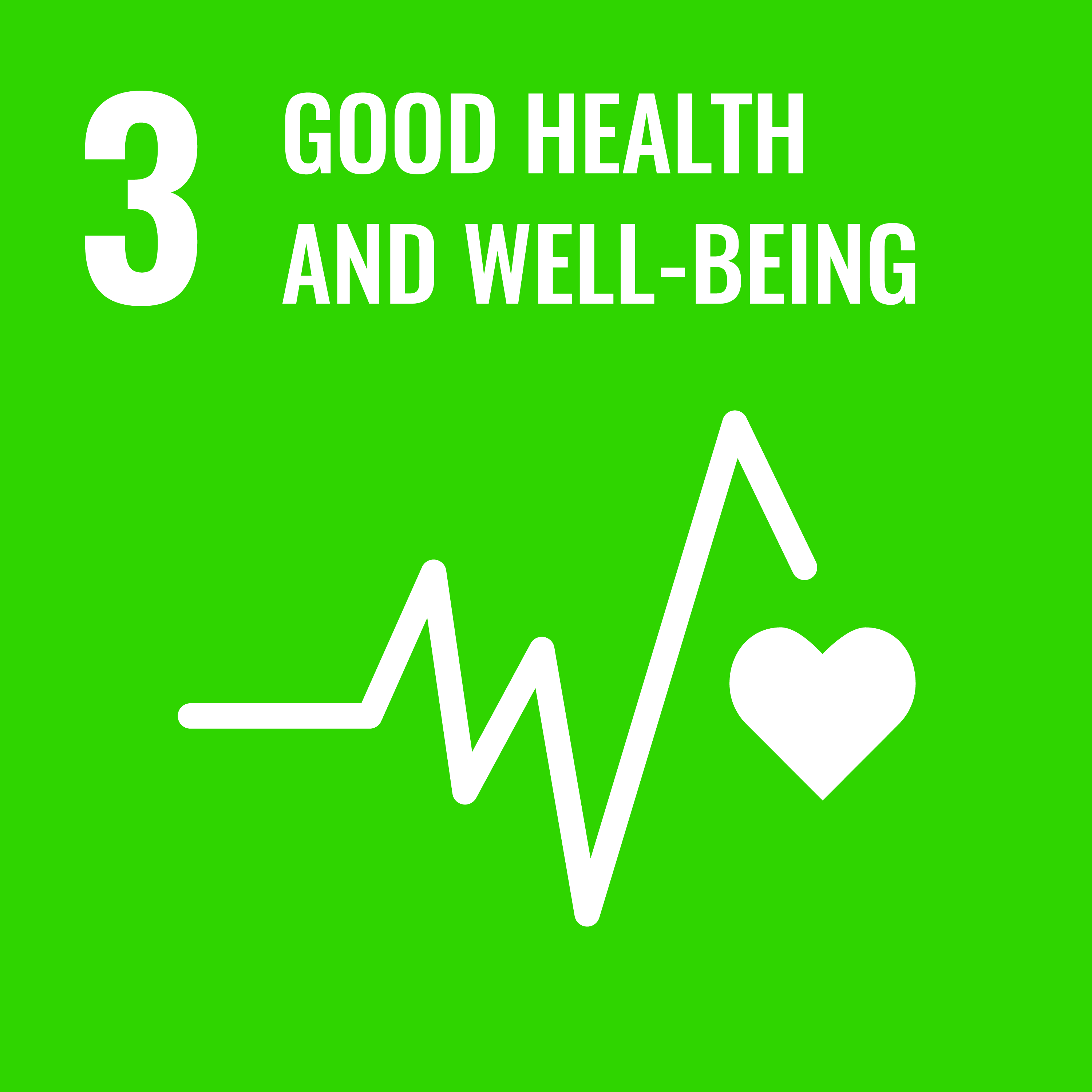 Sustainable Development Goal 3: Good Health and Well-being