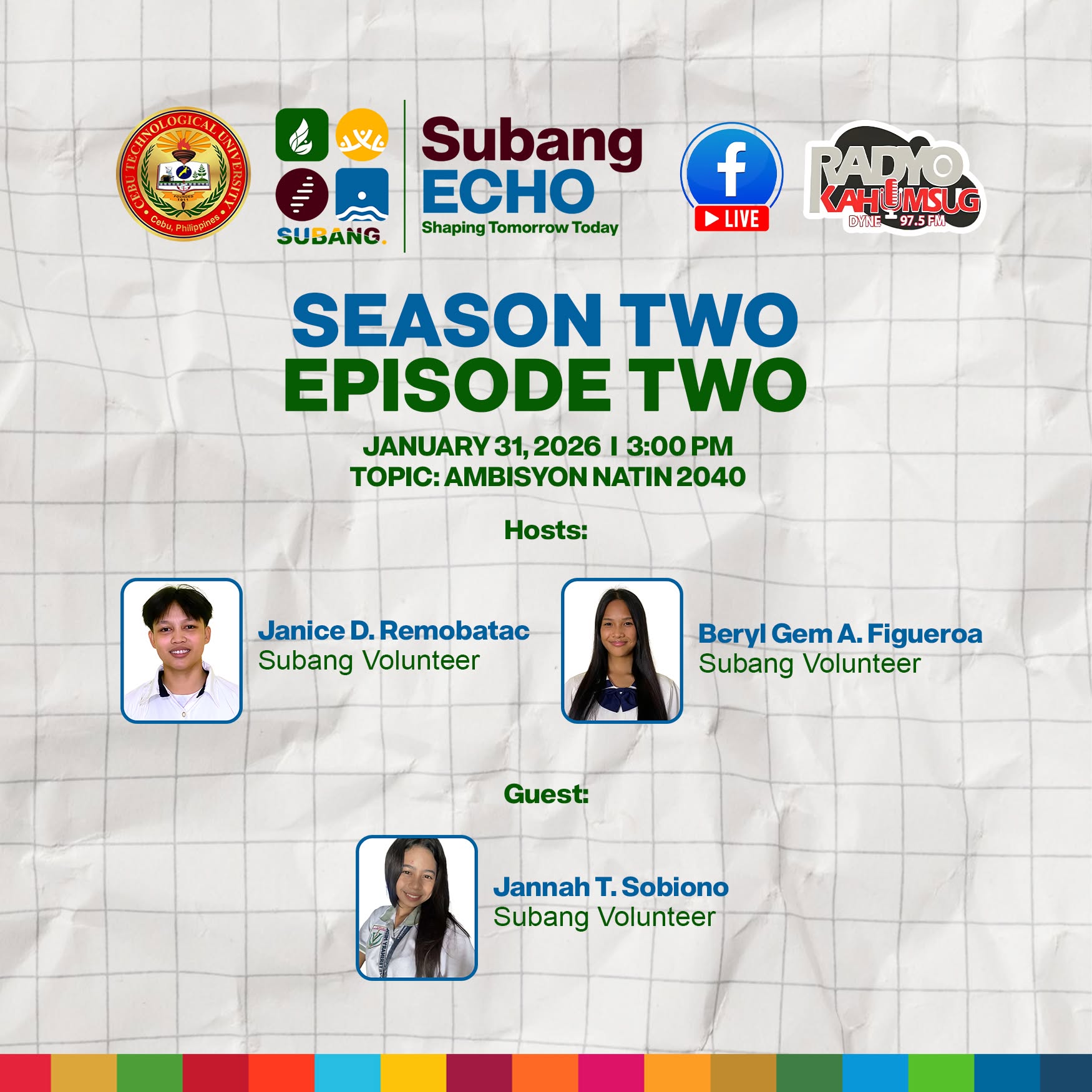 Subang ECHO Episode Two Explores Ambisyon Natin 2040