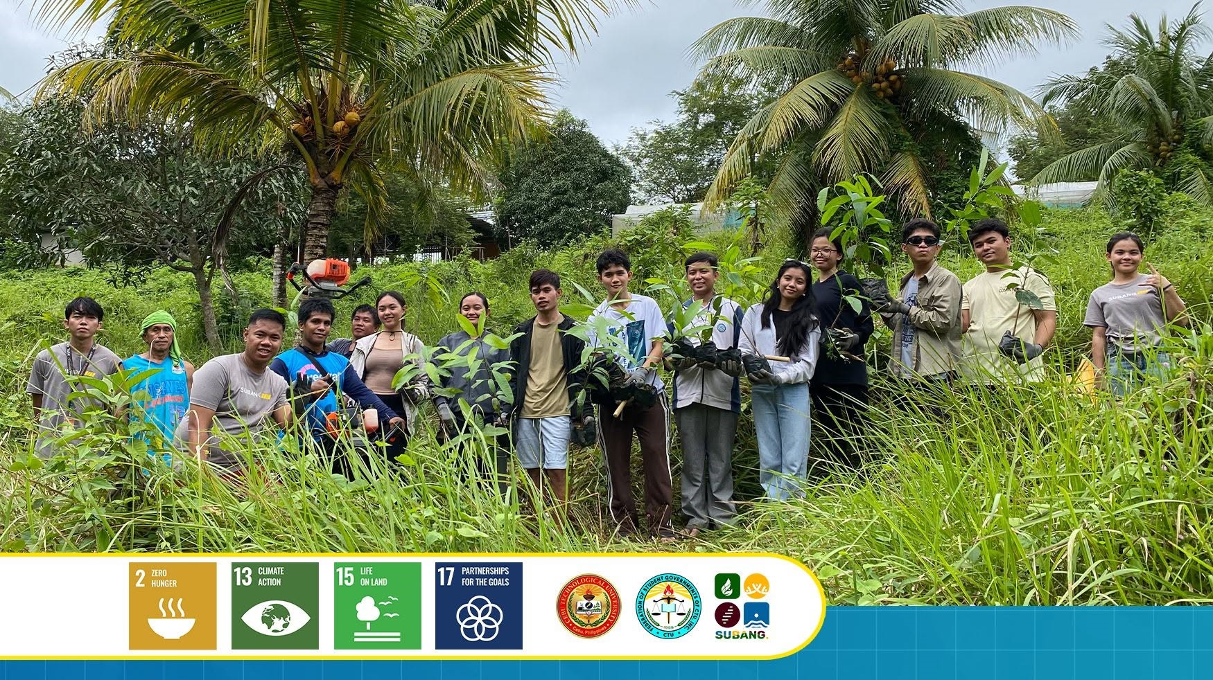 FSG Officers and Subang - CTU Continue Adopt-a-Hectare Site Maintenance and Tree Transplanting
