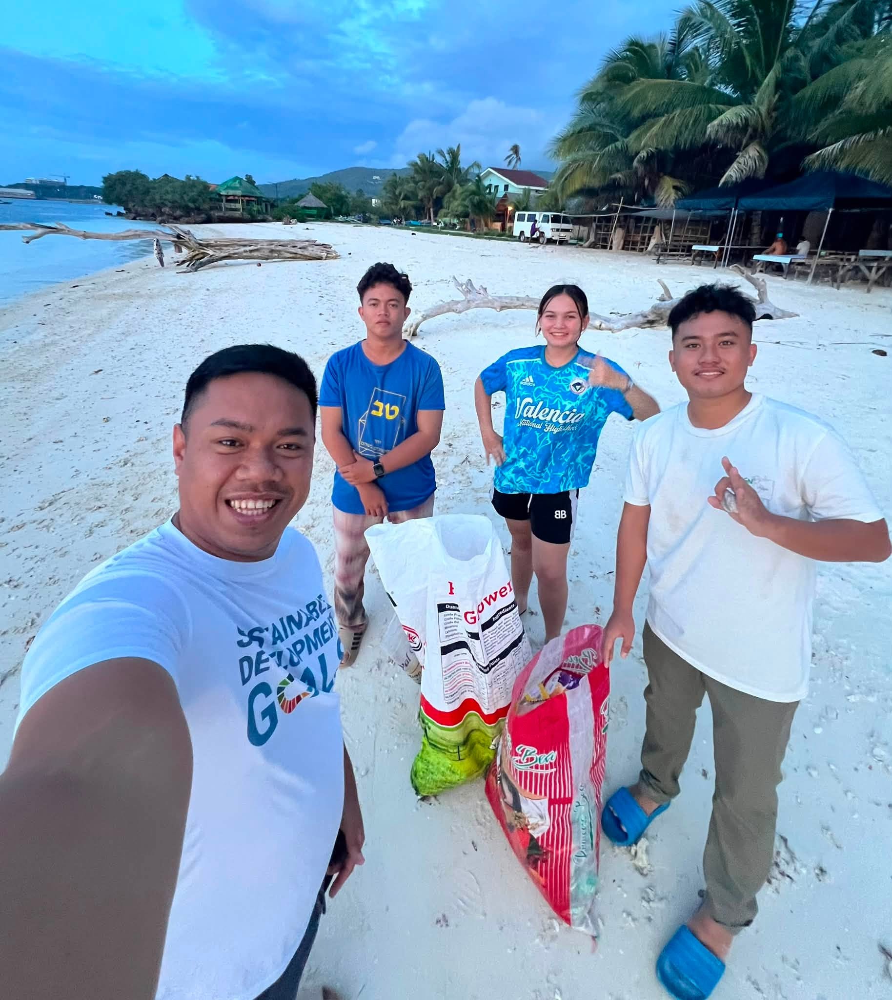 Subang Philippines Conducts Coastal Cleanup at Mabuhay Beach in Siquijor